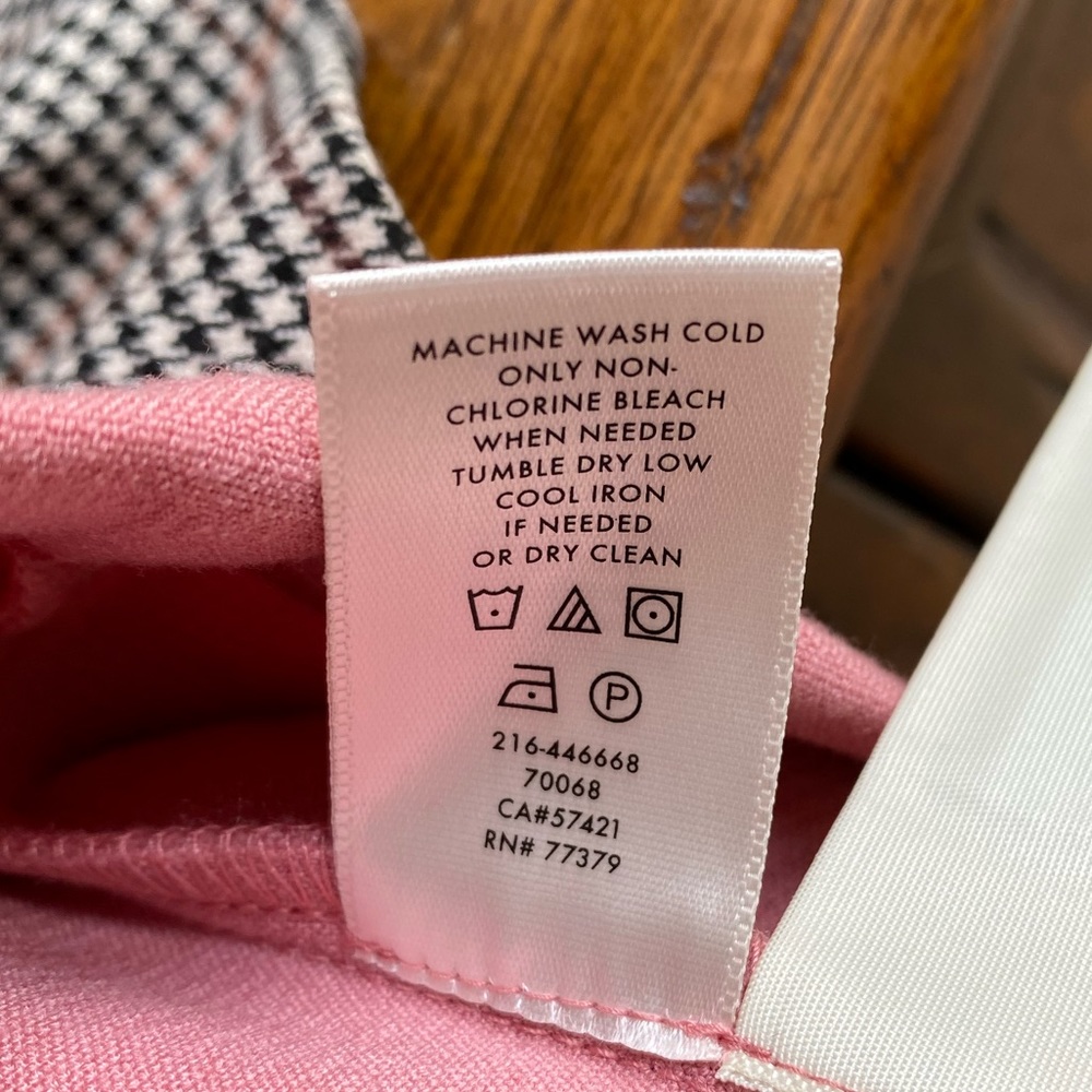 Ann Taylor Pink A-Line Bell Sleeve Midi Dress - Picture 6 of 8